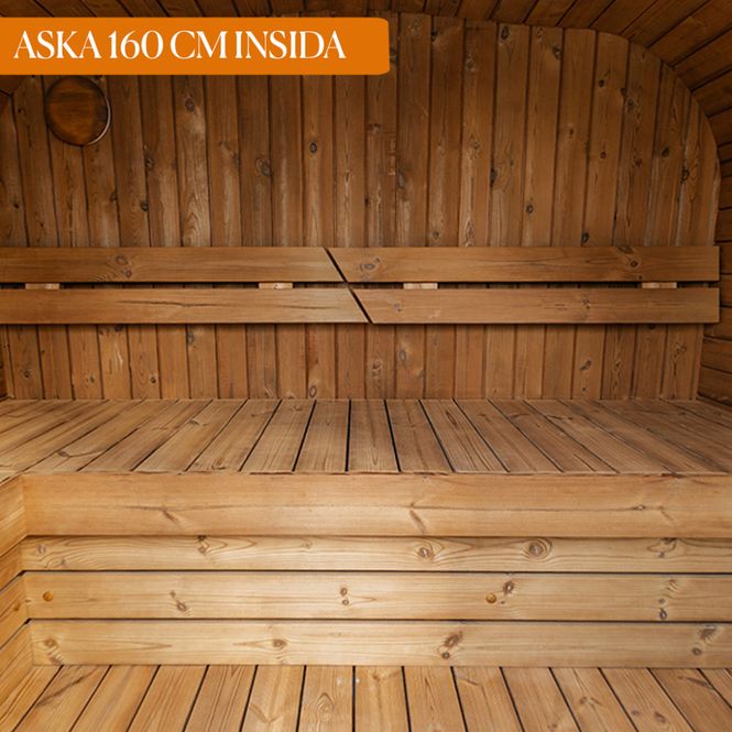 Hovedbilde Badstubyggesett - Aska - Eldsmedjan